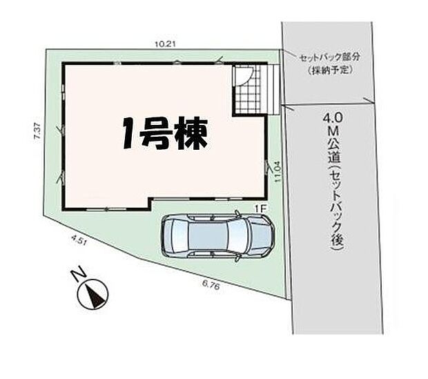 【全体区画図】前面の道路は車の往来が少ない道となっておりますので、小さなお子様のいるご家庭も安心の立地です♪