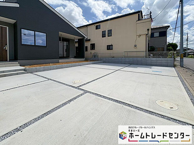 【現地外観写真】◆休日にご家族揃ってご見学はいかがでしょうか♪実際の現地を見てみると図面などではわからない、新たな発見もありますのでまずはお気軽にお問い合わせください♪