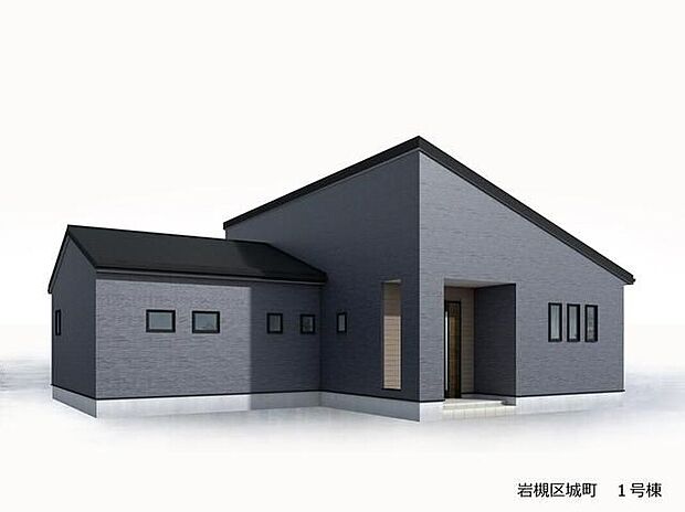 【完成予想図(外観)】一戸建ての大きなメリットは、「自分の土地」を自由に使えること。好きなペットが飼えるほか、ガーデニングやDIY、車やバイクの手入れなど様々な趣味を楽しめます!