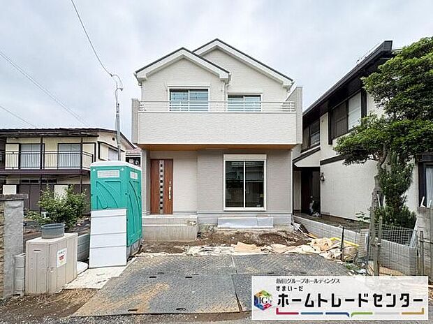 【現地外観写真】◆休日にご家族揃ってご見学はいかがでしょうか♪実際の現地を見てみると図面などではわからない、新たな発見もありますのでまずはお気軽にお問い合わせください♪