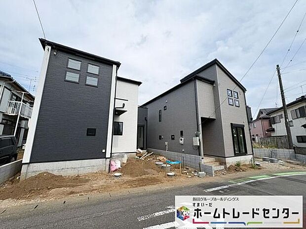【現地外観写真】◆休日にご家族揃ってご見学はいかがでしょうか♪実際の現地を見てみると図面などではわからない、新たな発見もありますのでまずはお気軽にお問い合わせください♪