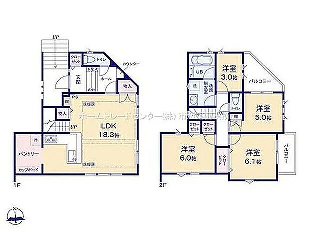全４棟　新築分譲住宅です☆北 １１．５m 公道、東 ８．７m 公道、南 １１m 公道に面します。
開放感溢れる街並み、陽当り・通風良好です☆