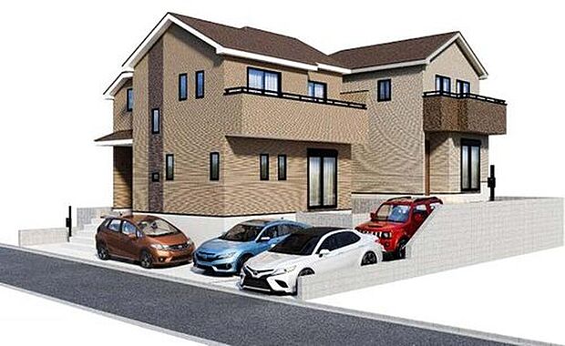 小田急小田原線「百合ヶ丘」駅まで徒歩１１分☆小田急小田原線「新百合ヶ丘」駅まで徒歩１８分☆
全２棟　新築分譲住宅、ラスト１棟です！