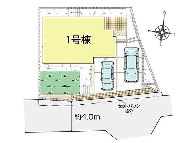 限定１棟　新築分譲住宅です☆
南４．０ｍ公道に面します♪穏やかな雰囲気漂う街並みです！