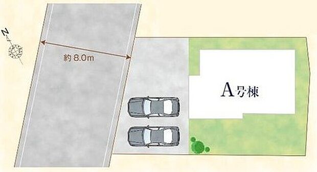 限定１棟　新築分譲住宅です☆
「ゆとりある落ち着いた暮らし」を叶えます♪