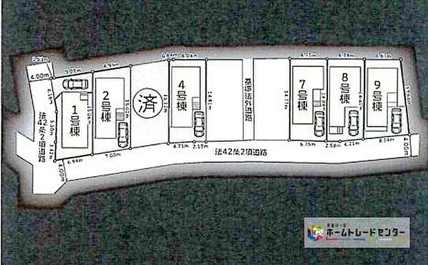 全7棟 新築分譲住宅です!
穏やかな雰囲気漂う街並み、ゆったりお過ごしいただけます♪
