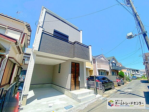 【現地外観写真】リビング広々18.12帖!全居室2面採光&収納完備、ゆったりお過ごしいただける3LDK+Sプランです☆