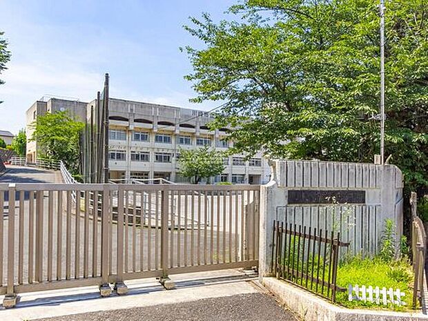 川崎市立平中学校(約340m)