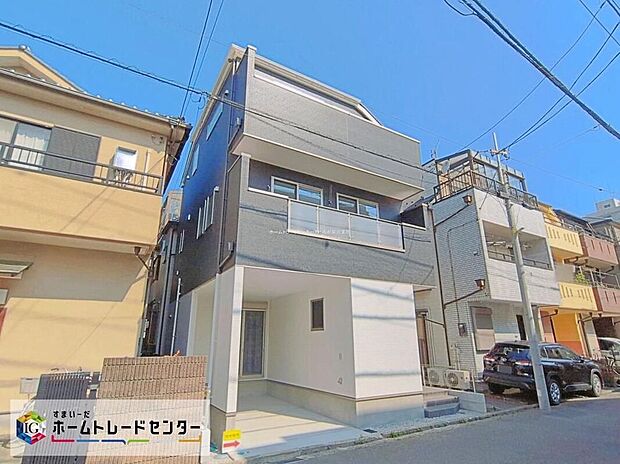 【現地外観写真】■ 建物完成いたしました!ぜひ現地に足をお運びください♪ ■「まずは資料だけ」というお客様も大歓迎です!