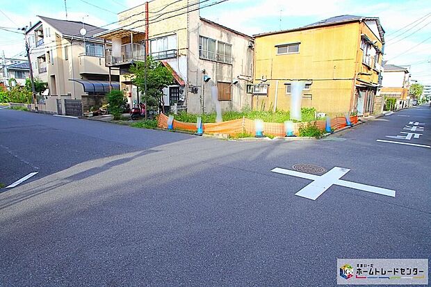 【前面道路含む現地写真】JR京浜東北・根岸線「川崎」駅バス7分「大島5丁目」停歩3分!限定1棟 新築分譲住宅です♪
