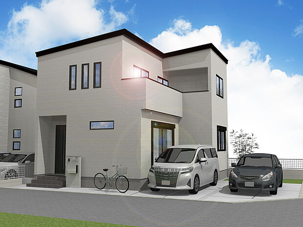 7号棟完成イメージパース ※イメージの為実際と異なる場合があります。