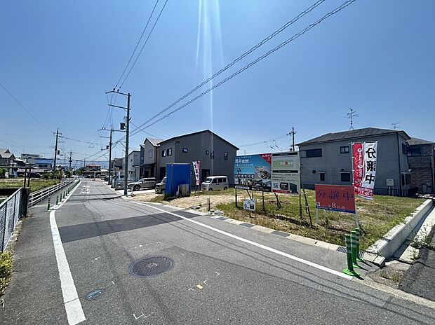 現地（2025年6月）撮影◆分譲地街並み写真