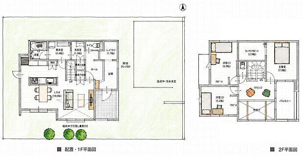 【参考プラン】建物面積:115.51m2