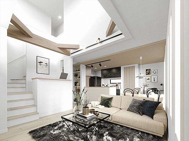 【弊社既分譲内観パース】
※画像にはオプション商品も含まれております。