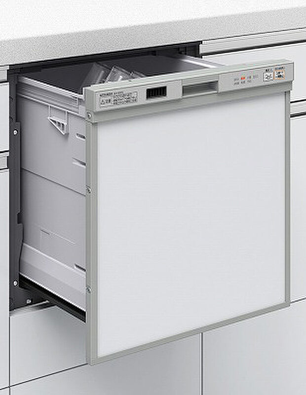 【ビルトイン食器洗浄乾燥機】食器洗いの手間だけでなく、水道代も節約。