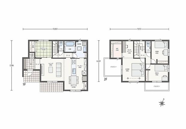 (No.1)、価格4195万円、4LDK、土地面積194.51m2、建物面積114.31m2