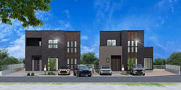 【タマタウン西区今宿北】ブロッザムガーデン九大学研都市駅北 全64区画の大型分譲地内です。海の美しさと都心部からのアクセスの良さ、観光スポットの近くでありながら閑静な街並みです。