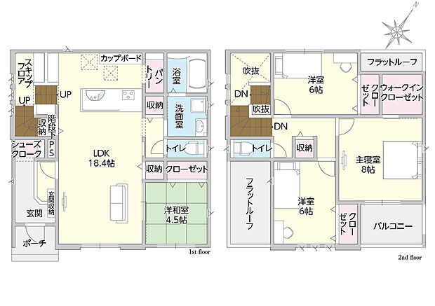 タマタウン大殿1号地 間取り