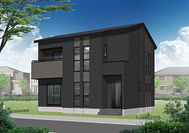 タマタウン諏訪上川III　１号地外観