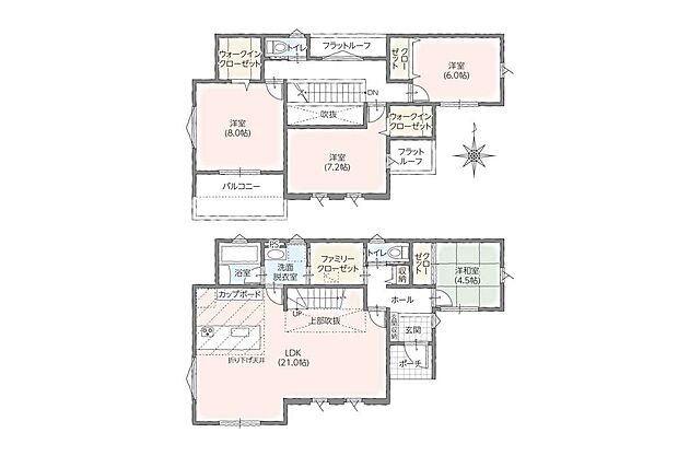 【2号棟】間取図