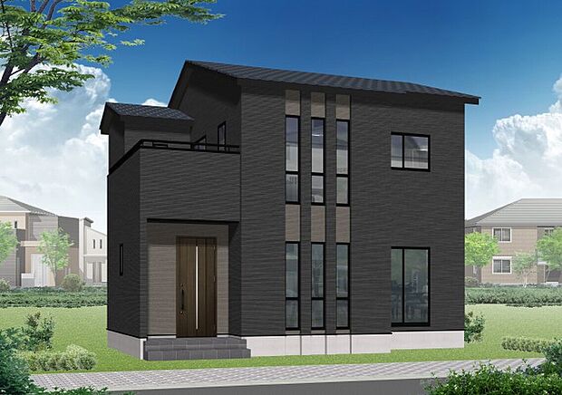 1号地：外観パース