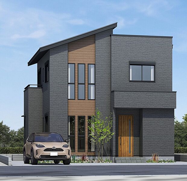 タマタウン虹ヶ丘V1号地 外観パース