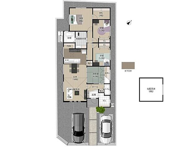 1号地
価格: 3430万円間取り: 4LDK土地面積: 216.53m2建物面積: 103.51m2