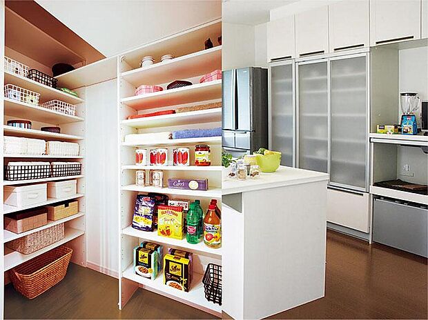 【パントリー】買い置きの収納に便利なパントリー付きのプランもご提案可能です!(参考事例)