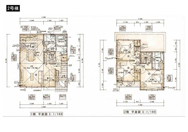 【4LDK】長期優良住宅/耐震等級3/リビング19.5帖/畳スペースあり/駐車場2台以上