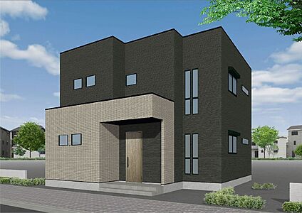 タマタウン笠岡4号地_外観パース