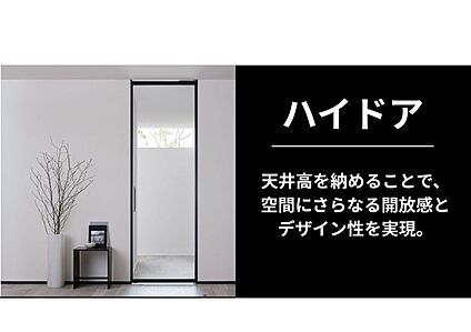天井高のハイドア