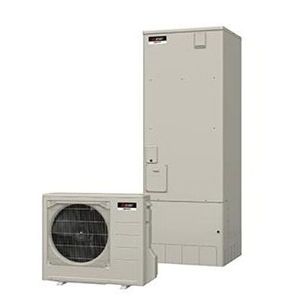 【エコキュート(高効率電気温水器)】空気の熱でお湯を沸かす節約上手な全自動給湯器エコキュート。時間をかけてゆっくりとお湯を沸かし昼間に比べて割安な深夜電力を利用することで大幅なランニングコストの削減を実現できます。