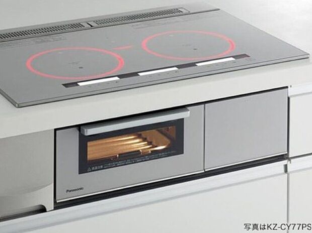 【オール電化(3口IHクッキングヒーター)】オール電化が標準で3口もあるIHクッキングヒーター。