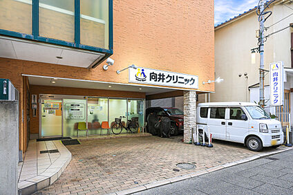 向井クリニック 現地から40m。(徒歩1分。)