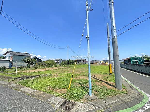 10区画:人気の角地です! 現地写真2025.7.21撮影