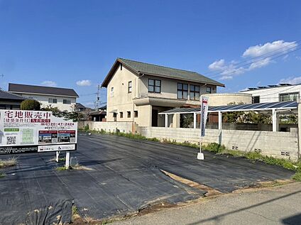 現地（2026年4月14時頃）南側の道路より撮影