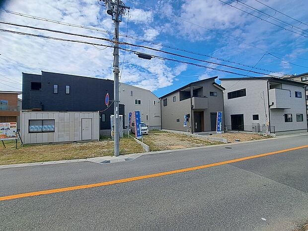 残２区画（A号地、B号地）【ZEH仕様、自由設計】
10月撮影