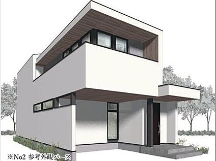 【No.2/外観パース】