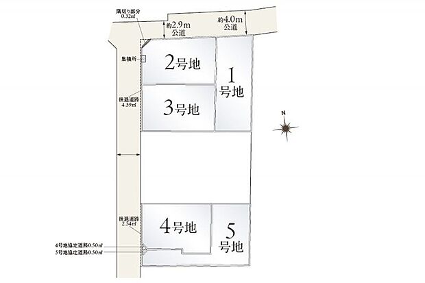 【【全体区画図】】西武新宿線「上井草」駅まで徒歩9分。第一種低層住居専用地域に位置する、静かで落ち着いた住環境です。学校や生活利便施設が徒歩圏内に点在している、子育て世帯にオススメのエリアです。