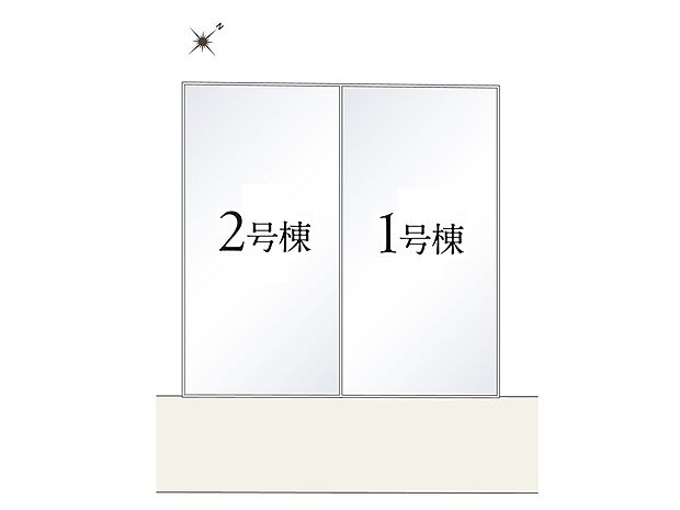 建ぺい率40%、容積率80%、全2区画の分譲地です。南東側幅員約4m私道に面しています。陽光が長い時間注ぎ、明るい住まいが叶います。