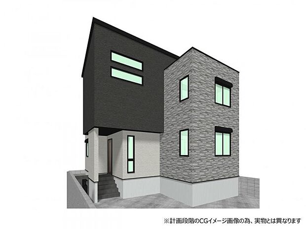 永大グループ施工◆モダンで洗練された外観デザインが魅力的!開放的なLDK19.7帖×WICやSICといった収納面も充実している2階建て!買物便利なマルエツ徒歩10分×ベルクやスギ薬局は徒歩15分圏!