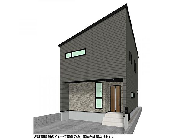 【外観イメージパース】お手入れラクラクなIHに便利な食洗機、雨の日も安心の浴室乾燥機を標準装備!毎日の家事効率が格段にアップする快適仕様。