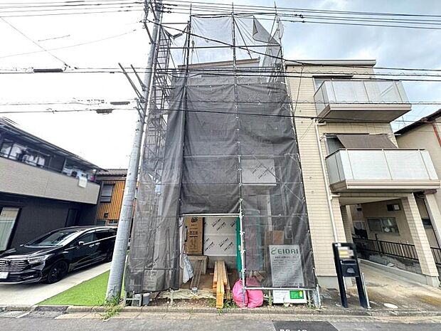 【現地外観写真】志木駅へバス15分北美町停歩7分！自転車13分も使えて移動がストレスフリー。雨の日はバス、晴れの日は自転車とスマートに使い分けられる軽快なアクセス環境。（2026年8月撮影）