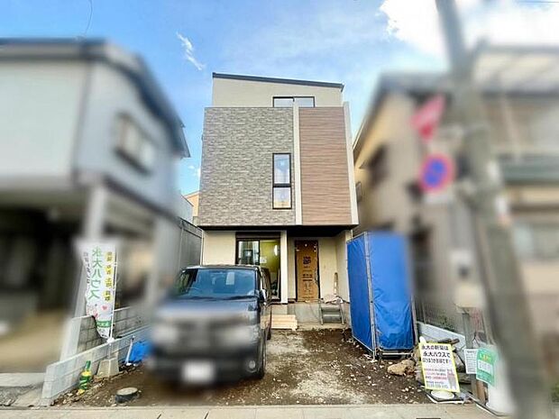 【外観】◆スタイリッシュデザインの住宅が誕生します！