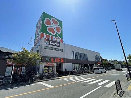 ライフ北越谷店 600m(-)