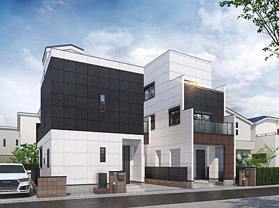 バシレイオン十条 屋上テラスのある制震住宅の一戸建て 未定 102 67ｍ２ 1号棟 112 60ｍ２ 2号棟 4ldk 屋上テラス 2号棟 3ldk S 屋上テラス 1号棟 5 980 7 980万円