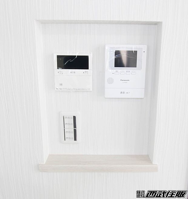 【キッチン（施工例）】ニッチの中にリモコンやスイッチをまとめるのこともできます