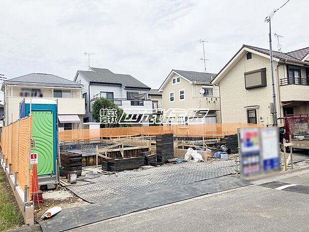 【現地外観写真】【販売現地】1号棟　現地見学可能です。2026年6月11日撮影
