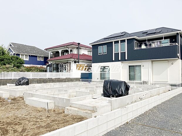 【現地外観写真】【販売現地】全3棟の陽当りの良い分譲地です。2026年6月14日撮影