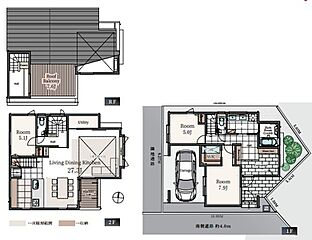 LDK27帖超　ルーフバルコニー　駅近×設備充実　世田谷区赤堤４丁目　新築戸建て その他